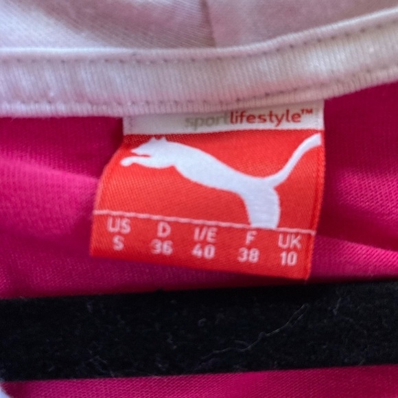 PUMA lightweight pink hoodie. Size S - Picture 5 of 6